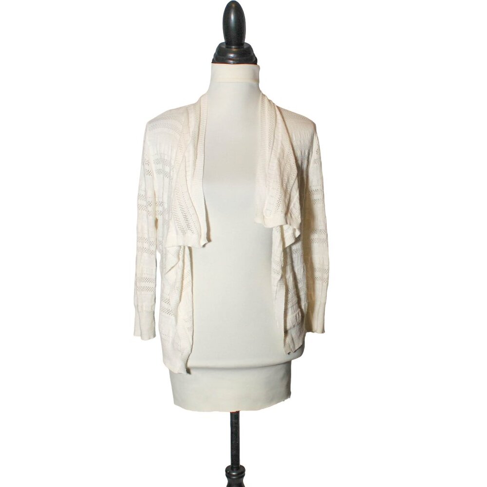 Banana Republic Petite Lightweight Knit Cardigan – Medium Petite – Cream